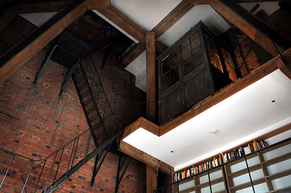 St Pancras: Peter Tompkins's penthouse in St Pancras Chambers