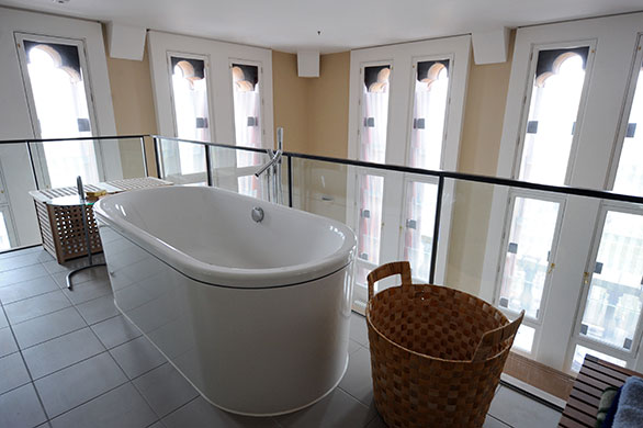 St Pancras: Peter Tompkins's penthouse in St Pancras Chambers