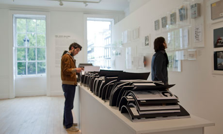 Rem Koolhaas / OMA Book Machine show at the AA School, London.