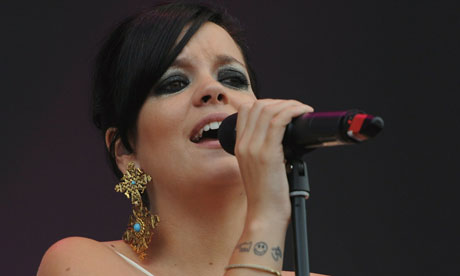 Lily Allen at the Wireless festival