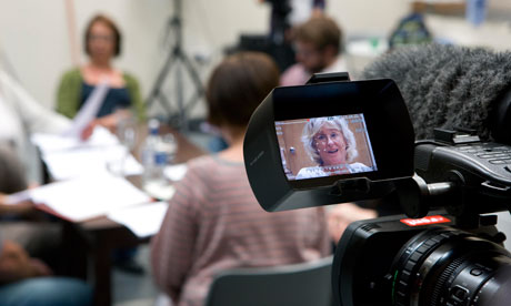 Traverse theatre rehearsal