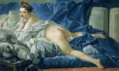 The naked and the fed ... The Odalisque (1745) is typical of François Boucher
