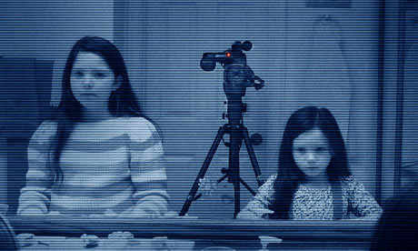 Chloe Csengery and Jessica Tyler Brown in Paranormal Activity 3