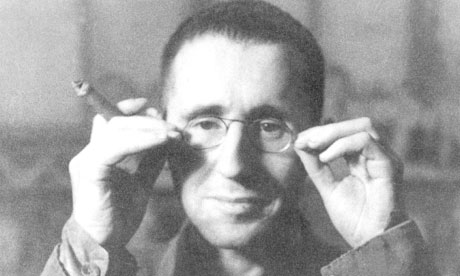 Bertolt Brecht, photographed in 1931, referred to his rehearsals as 'chaos, according to plan'.