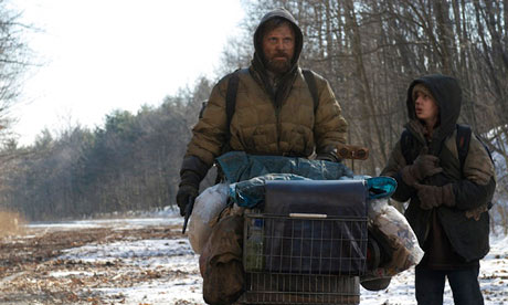 Post-apocalyptic visions ... Viggo Mortensen and Kodi Smit-McPhee in the film adaptation of Cormac McCarthy's The Road