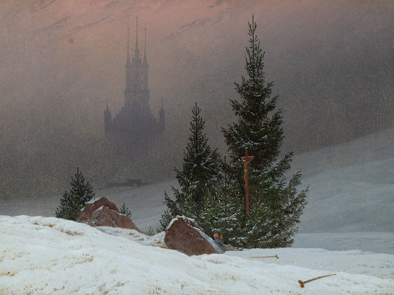 Winter Landscape by Casper David Friedrich (c1811)