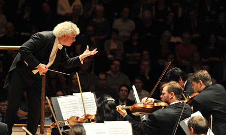 Simon Rattle with the Berlin Philharmonic, London 2011