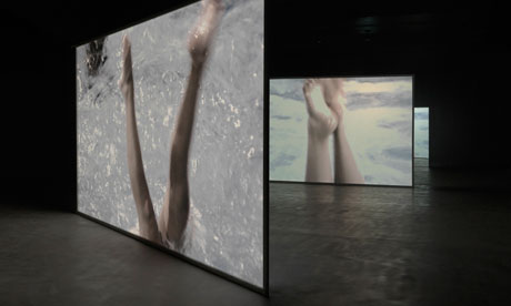 Douglas Gordon's k364 at the Gagosian Gallery, London
