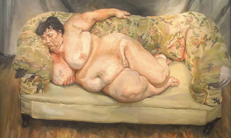 Benefits Supervisor Sleeping by Lucien Freud
