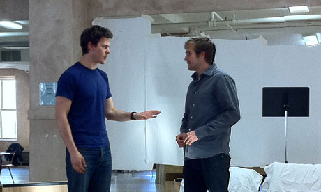 Rehearsals for Christopher Shinn's Picked at the Vineyard Theatre, New York