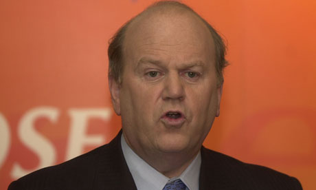 Irish finance minister Michael Noonan 