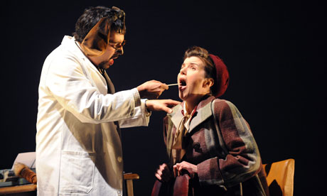 Darren Abrahams and Harriet Williams in The Doctor's Tale