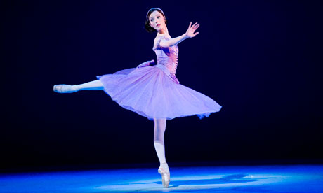 Sarah Lamb as the title character in Alice's Adventures in Wonderland by the Royal Ballet