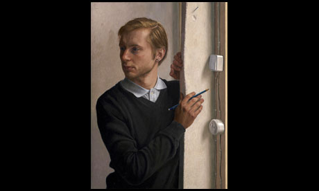 Wim Heldens, Distracted, winner of the BP Portrait award