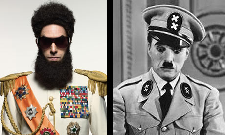 Sacha Baron Cohen and Charlie Chaplin comp