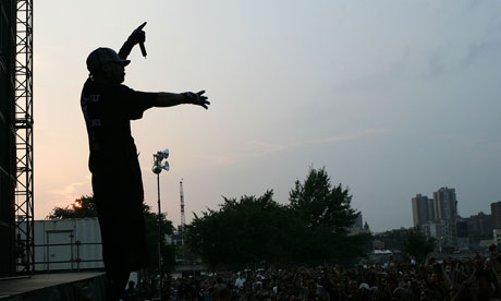 Wu Tang Clan's Method Man performs on stage in New York