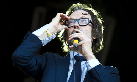 Pulp poetry ... flat vowels at the ready for reciting Jarvis Cocker's 'Mother, Brother, Lover'.