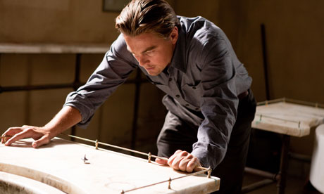 Spinning top in Inception, starring Leonardo DiCaprio