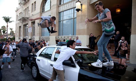 Riot breaks out at Electric Daisy Carnival Experience film premiere in Hollywood