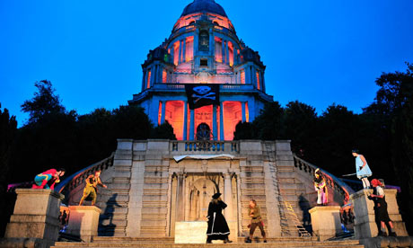 Peter Pan in Williamson Park, staged by Dukes theatre, Lancaster in 2010