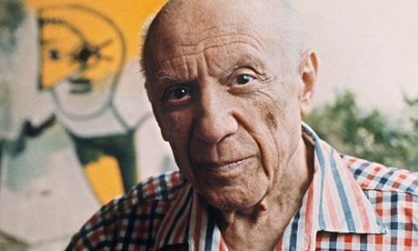 Pablo Picasso in Mougins, France