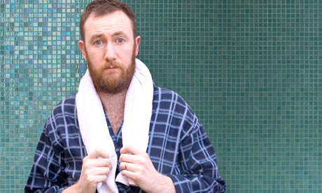 Comedian Alex Horne in Seven Years in the Bathroom