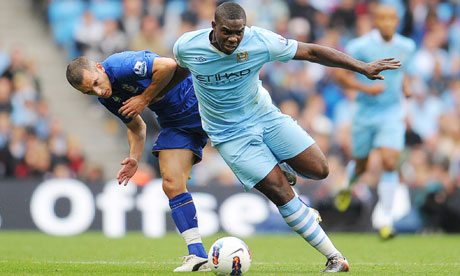 Man City v Everton football 