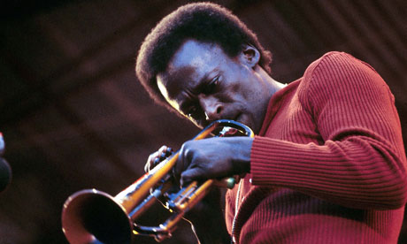 Jazz musician Miles Davis