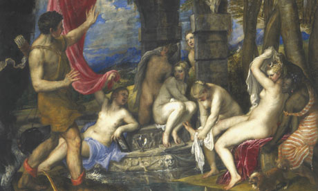 Diana and Actaeon (1556-59) by Titian