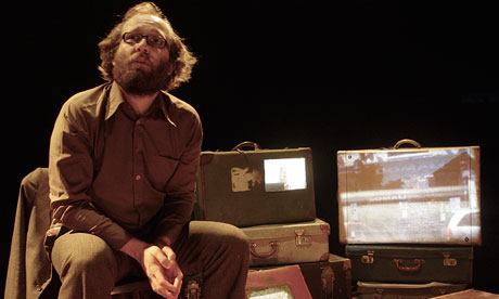Punch and moody … Daniel Kitson takes his antagonism towards critics too far