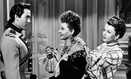 William Eythe, Tallulah Bankhead and Anne Baxter in A Royal Scandal (1945)