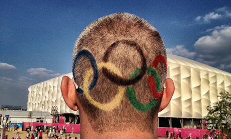 A scene from the Olympic Park taken by Dan Chung with his iPhone 4S