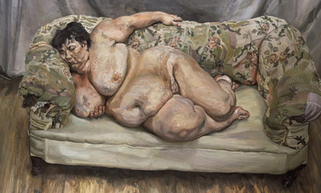 Naked truth &hellip; Lucian Freud's Benefits Supervisor Sleeping (1995)