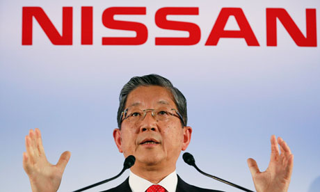 Nissan cuts its full-year forecast 2012