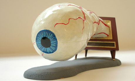 Jim Shaw: Dream Object (Eyeball TV Model) 2006