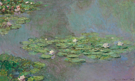 A Claude Monet 1905 water lily painting