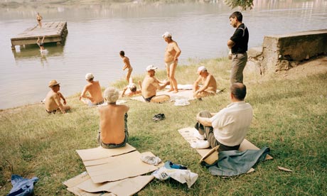 Tom Craig's photograph of Albanian bathers