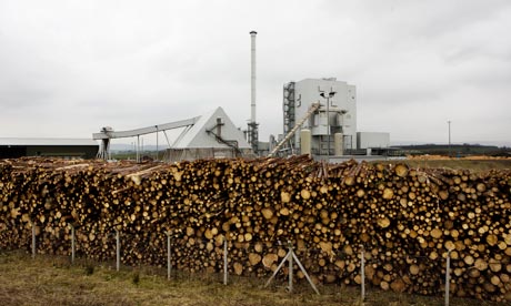 Steven's Croft biomass power station.