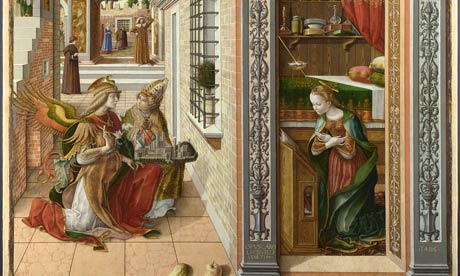 Detail from Carlo Crivelli's The Annunciation