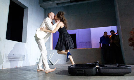 Risto Kubar and Cigdem in Three Kingdoms by Simon Stephens at the Lyric Hammersmith, London