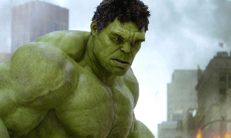 Hulk in The Avengers played by Mark Ruffalo