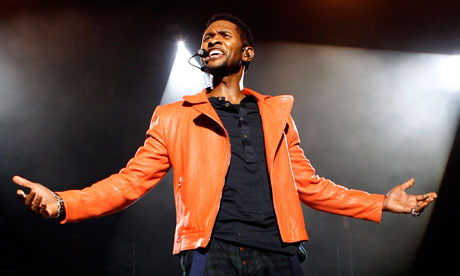 Usher Performs in London