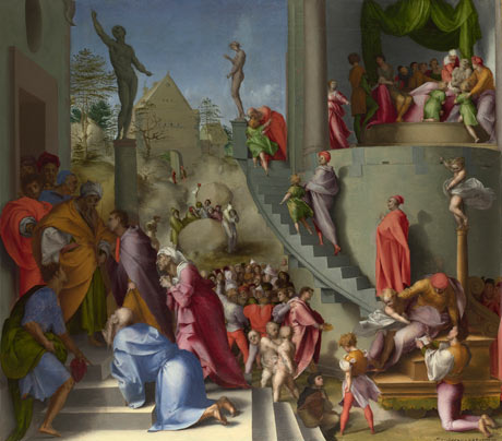 Pontormo - Joseph with Jacob in Egypt