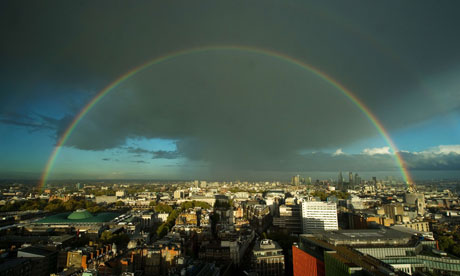 A rainbow
