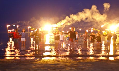 Shore fire hit … Quest's Battle for the Winds.