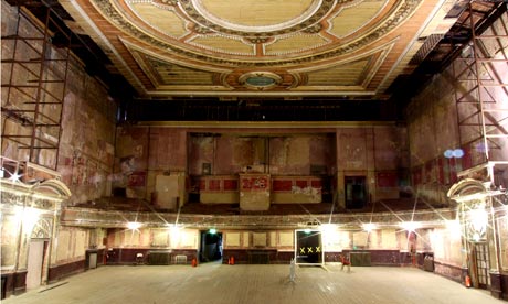 Alexandra Palace theatre in London, on the Theatres Trust at-risk register for 2012
