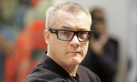 Damien Hirst, whose sping paintings were allegedly inspired by Blue Peter's John Noakes.