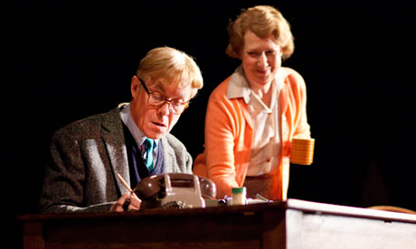 Alex Jennings as Alan Bennett and Gabrielle Lloyd in Cocktail Sticks