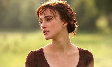 Feminist heroine … Keira Knightley as Lizzie Bennet in the 2005 film.