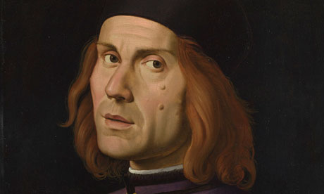 Portrait of Battista Fiera by Lorenzo Costa